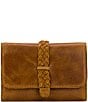 Patricia Nash Perla Leather Wallet, Color:Cognac - Image 1