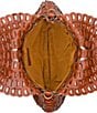 Color:Florence - Image 3 - Pisticci Woven Leather Shoulder Bag