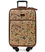 Color:Multi - Image 1 - Prairie Rose Vettore 22#double; Carry Spinner Suitcase