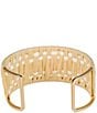 Patricia Nash Raffia Wrapped Cuff Bracelet, Color:Natural - Image 2