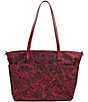 Color:Etched Roses - Image 2 - Etched Roses Collection Roses Print Travel Tote Bag