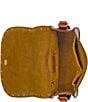 Patricia Nash Salerno Leather Saddle Crossbody Bag, Color:Tan - Image 3