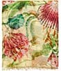 Color:Seashells By The Sea - Image 1 - Seashells by the Sea Square Scarf
