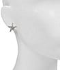 Color:Silver Ox - Image 2 - Seashore Starfish Stud Earrings