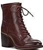 Patricia Nash Sicily Leather Block Heel Booties - Image 1