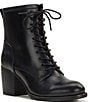Patricia Nash Sicily Leather Block Heel Booties - Image 1