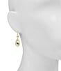 Patricia Nash Tear Drop Earrings, Color:Worn Gold - Image 2