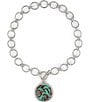 Color:Silver Ox - Image 3 - Tessa Toggle Short Pendant Necklace