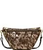 Patricia Nash Tinchi Chocolate Washed Suede Belt Bag, Color:Chocolate - Image 1