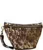 Patricia Nash Tinchi Chocolate Washed Suede Belt Bag, Color:Chocolate - Image 4