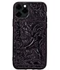 Color:Black - Image 1 - Rose Tooling Collection Novara Leather iPhone Case