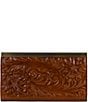 Patricia Nash Tooled Floral-Embossed Leather Cauchy Wallet, Color:Florence - Image 2