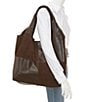 Patricia Nash Tove Leather Suede Patchwork Shoulder Bag - Image 4