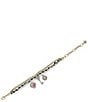 Patricia Nash Triple Strand Charm Line Bracelet - Image 2