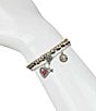 Patricia Nash Triple Strand Charm Line Bracelet - Image 3