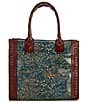 Patricia Nash Curry Tuscan Fields Print Tote Bag, Color:Tuscan Fields Print - Image 1