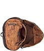 Color:Chocolate - Image 3 - Nash Tuscan II Leather Backpack