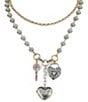 Patricia Nash Two Strand Charm Short Multi Strand Necklace - Image 1
