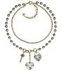 Patricia Nash Two Strand Charm Short Multi Strand Necklace - Image 2