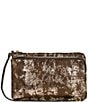 Patricia Nash Varone Leather Wristlet, Color:Chocolate - Image 5