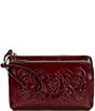 Patricia Nash Varone Wristlet, Color:Maroon - Image 1