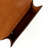 Color:Latte - Image 3 - Veolia Top Handle Pearl Leather Crossbody Bag