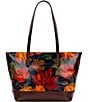 Patricia Nash Verzi Maple Leaves Tassel Tote Bag, Color:Maple Leaves - Image 2