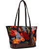 Patricia Nash Verzi Maple Leaves Tassel Tote Bag, Color:Maple Leaves - Image 4