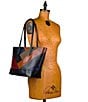 Patricia Nash Verzi Patchwork Tote Bag, Color:Black - Image 5