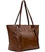 Patricia Nash Viotti Leather Tote Bag, Color:Cognac Distressed - Image 4