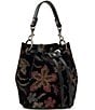 Patricia Nash Volania Floral Print Drawstring Bucket Bag - Image 5