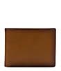 Color:Whiskey - Image 1 - Whiskey Leather Billfold Wallet