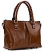 Patricia Nash Zora Top Handle Crossbody Bag, Color:Cognac - Image 4