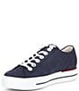 Color:Sea - Image 4 - Hadley Leather Lace-Up Sneakers
