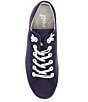 Color:Sea - Image 5 - Hadley Leather Lace-Up Sneakers