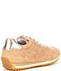 Color:Dakr Gold - Image 2 - Tanner Jogger Leather Sneakers