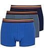 Color:Black/Gray/Blue - Image 1 - 2.75#double; Trunks 3-Pack