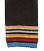 Color:Black - Image 2 - Artist Stiped 2.36#double; Knit Tie