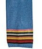 Color:Blue - Image 2 - Artist Stiped 2.36#double; Knit Tie