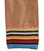 Color:Brown - Image 2 - Artist Stiped 2.36#double; Knit Tie