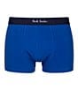 Color:Grey/Blue/Black - Image 2 - Mixed Print 3.5#double; Inseam Boxer Briefs 3-Pack