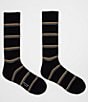 Color:Black - Image 2 - Signature Block Crew Socks