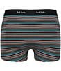 Color:Green - Image 2 - Striped 2.75#double; Inseam Trunks