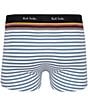 Color:Turquoise Multi - Image 2 - Striped 2.75#double; Inseam Trunks