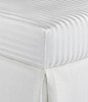 Peacock Alley 400-Thread Count Soprano Stripe Sateen Open Stock Sheets, Color:White - Image 2