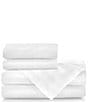 Peacock Alley 400-Thread Count Soprano Stripe Sateen Sheet Set, Color:White - Image 1
