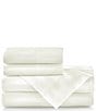 Peacock Alley 400-Thread Count Soprano Stripe Sateen Sheet Set, Color:Ivory - Image 1