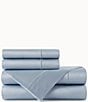 Color:Blue - Image 2 - 420-Thread Count Soprano Sateen Sheet Set