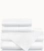 Peacock Alley 420-Thread Count Soprano Sateen Sheet Set, Color:White - Image 1