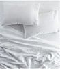 Peacock Alley European Washed Linen Sheet Set, Color:White - Image 2